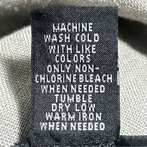 INC International Concepts 100% Linen Relaxed Fit Wide Leg Taupe Pants Womens 14 - Picture 12 of 12